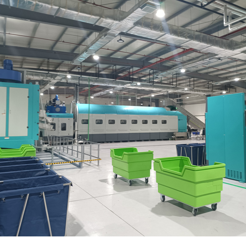 
		皇家国际智能10舱式旅馆洗衣房隧道式洗衣机 大型医疗洗衣龙
		