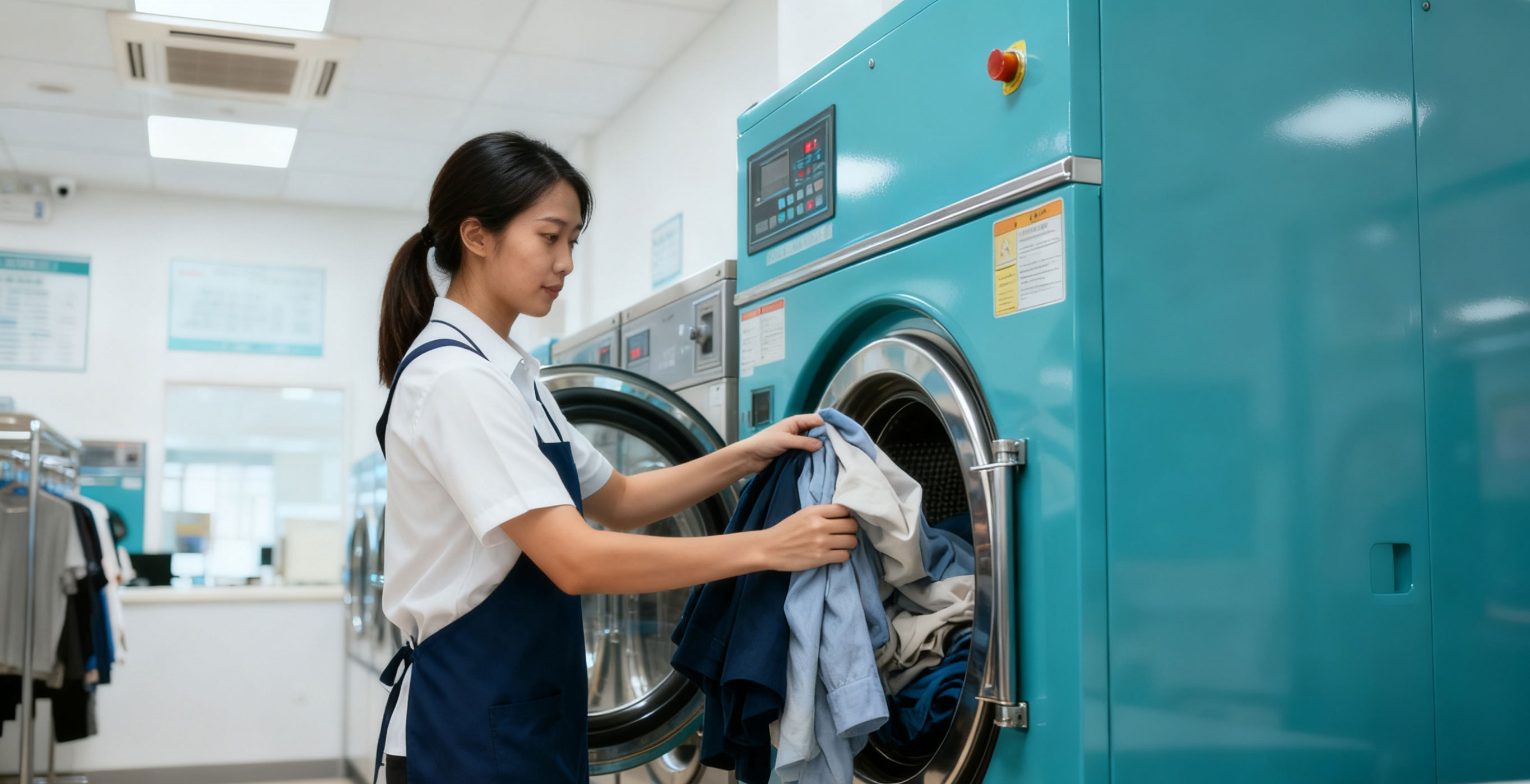 洗衣店干洗机投资回报率剖析，，选佛山皇家国际稳赚